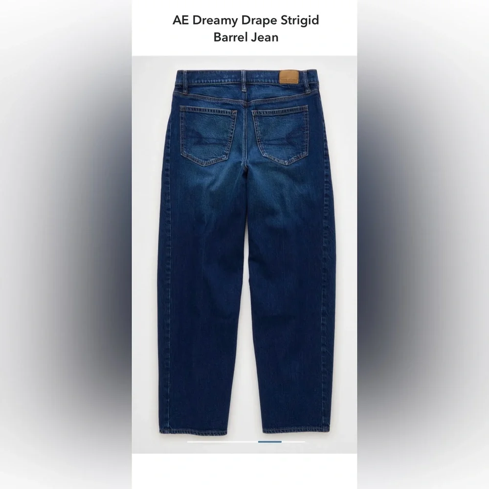 American Eagle Dream Drape Strigid barrel jeans - Picture 6 of 10
